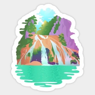 Turner Falls - Morning Edition Sticker